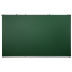 TABLEAU BLANC EMAILLE SIMPLE 120X200CM VERT